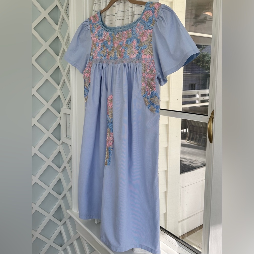 Mi Golondrina , Liliana short dress, size small, Lavender